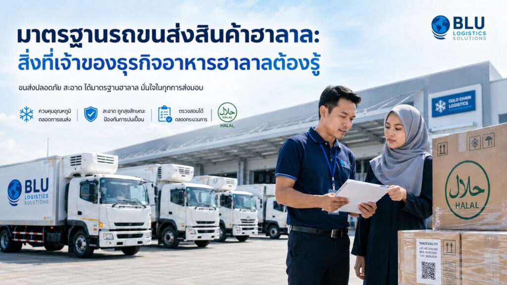 มาตรฐานรถขนส่งสินค้าฮาลาล สิ่งที่เจ้าของธุรกิจอาหารฮาลาลต้องรู้